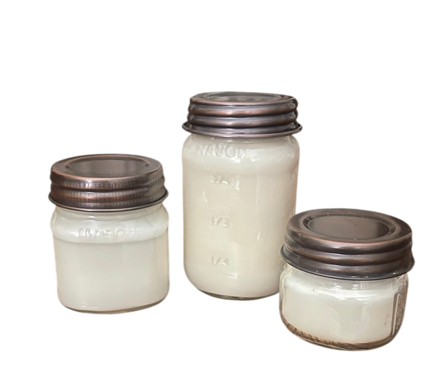 Mason Jar Fresh Linen Soy Candle